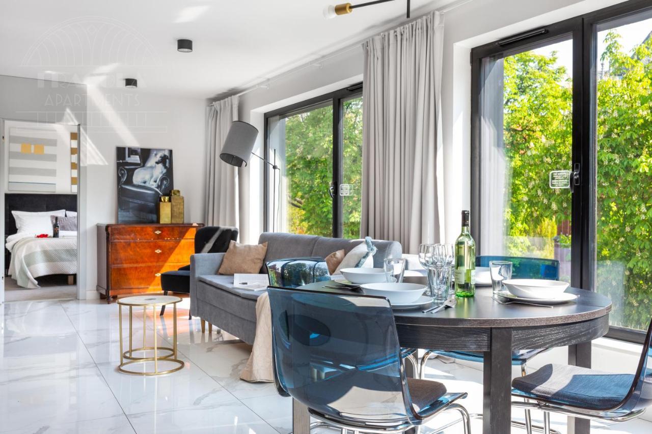 Modern View Of Planty Park Daire Krakow Dış mekan fotoğraf