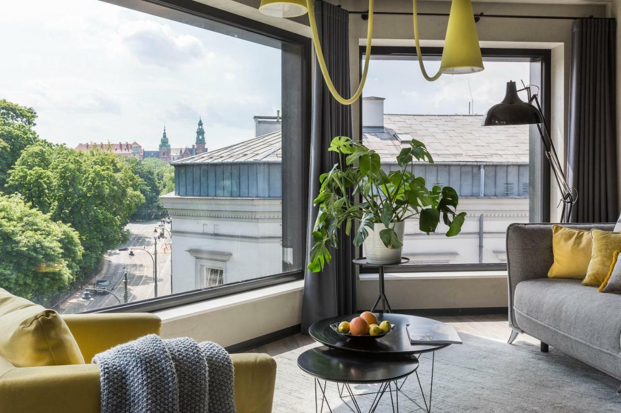 Modern View Of Planty Park Daire Krakow Dış mekan fotoğraf