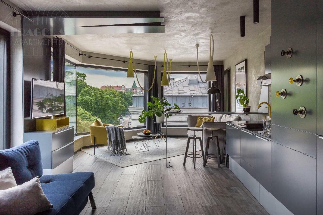 Modern View Of Planty Park Daire Krakow Dış mekan fotoğraf