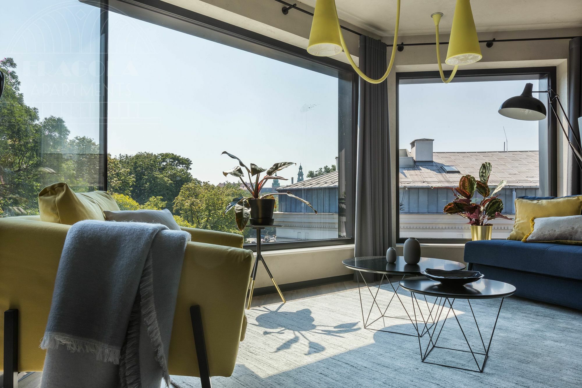 Modern View Of Planty Park Daire Krakow Dış mekan fotoğraf